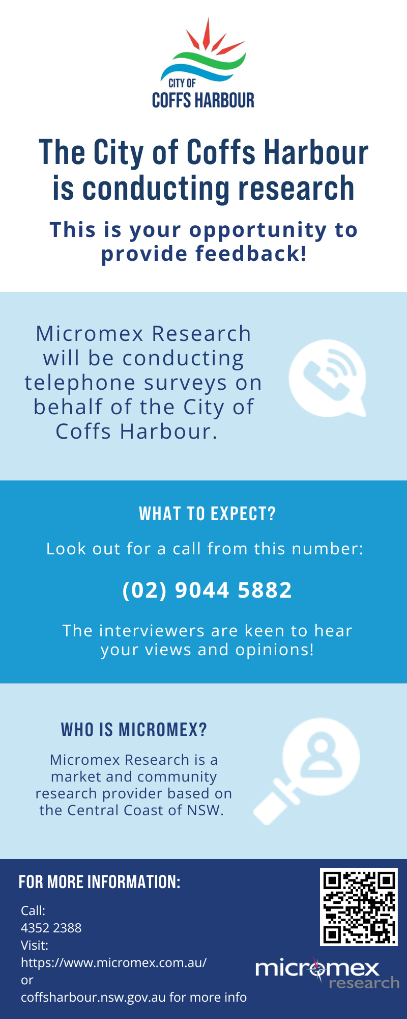 Micromex Survey Flyer