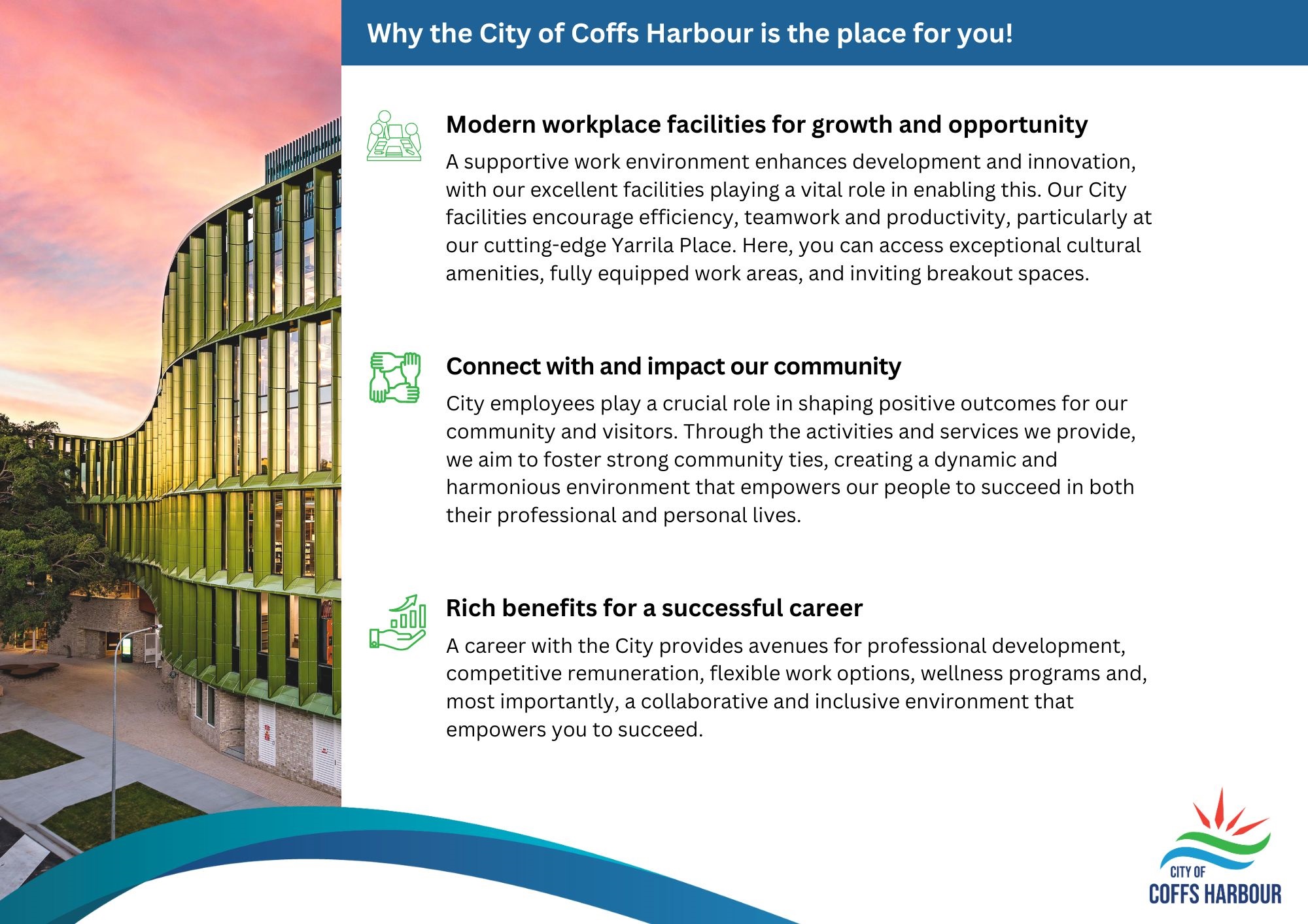 Why the City of Coffs Harbour it the place for you